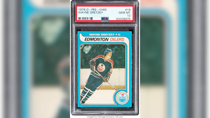 Wayne Gretzky’s Rookie Card Sells For Over a Million Bucks