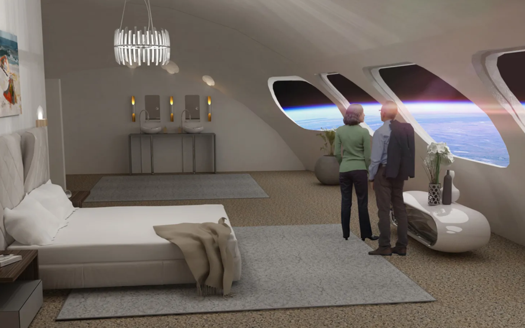 The New Luxury Hotel…IN SPACE!